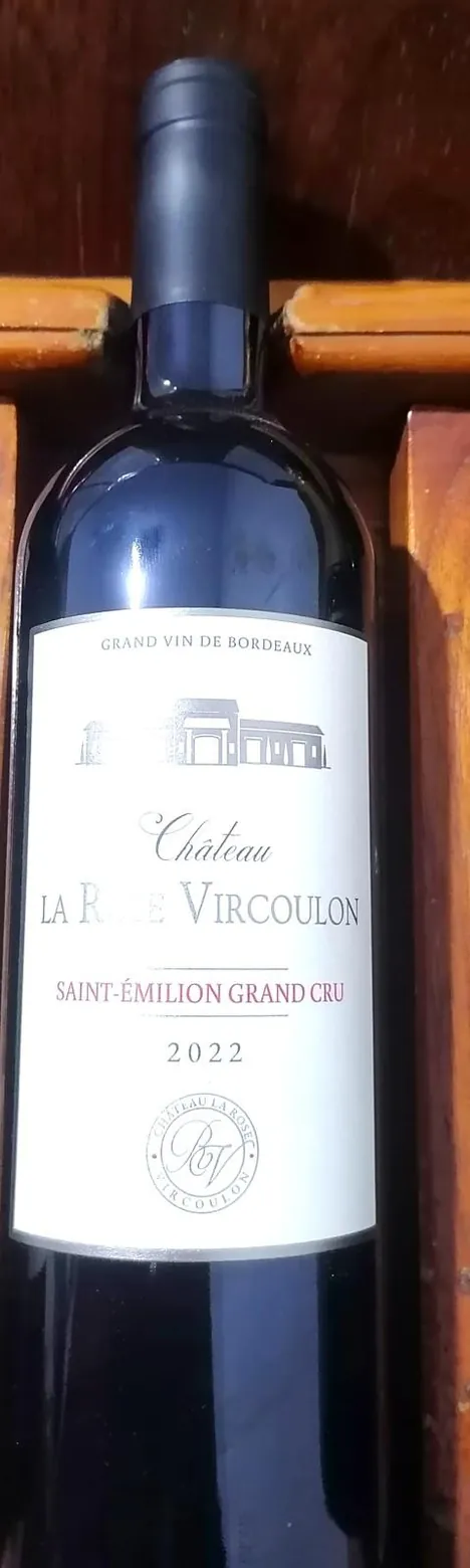 Château La Rose Vircoulon 2022, Saint-Émilion Grand Cru